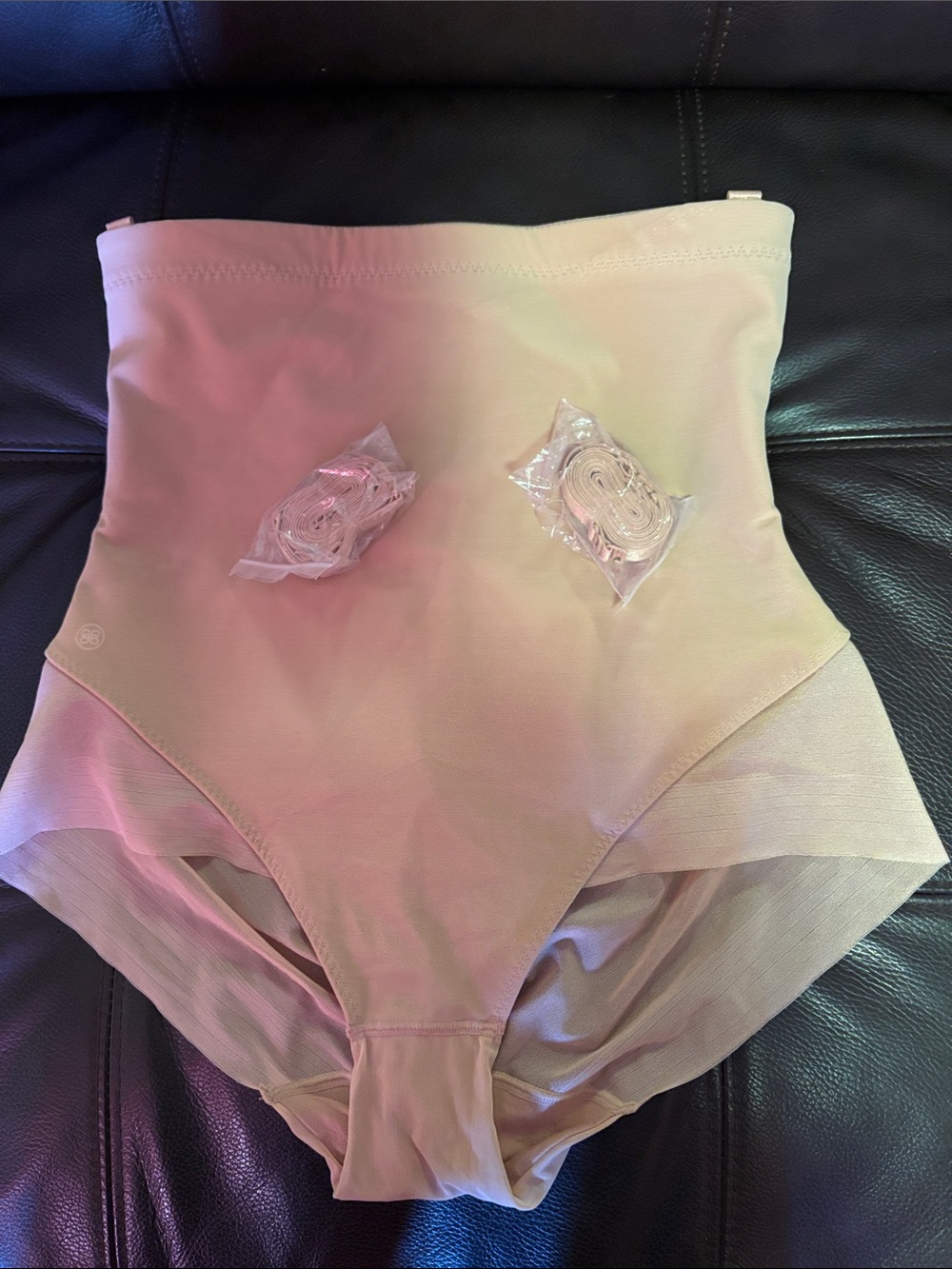 Honeylove High-Waist Shapewear Briefs in Nude L NWOT